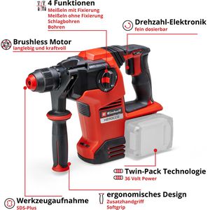 Produktbild für Bohrhammer Einhell-Professional HEROCCO 36/28, SDS+