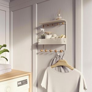 Produktbild für Wandgarderobe Umbra Estique, Metall