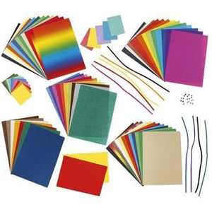 Produktbild für Bastelset Folia 940 Bastel-Papier-Set