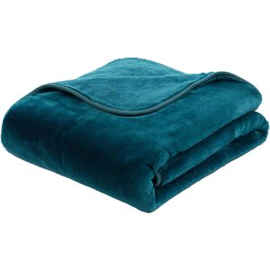Produktbild für Kuscheldecke Gözze Premium Cashmere Feeling, petrol