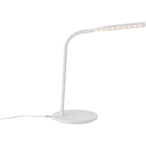 Produktbild für Schreibtischlampe Brilliant Joni, weiß, LED, dimmbar