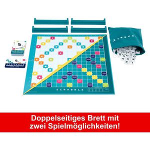 Produktbild für Brettspiel Mattel HWD45, Scrabble Original 2 in 1