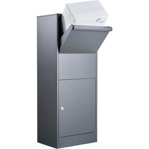 Produktbild für Paketbriefkasten Allux 800L Parcel RS, anthrazit