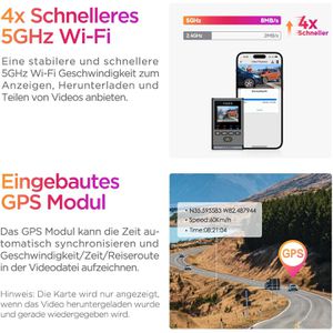 Produktbild für Dashcam VIOFO A119 Mini 2-G, Auto
