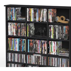 Produktbild für CD-Regal Vicco Jukebox, schwarz