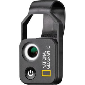 National-Geographic Mikroskop Handy-Mikroskop, 200x Vergrößerung, LED-Lampe, Taschenmikroskop