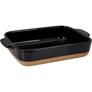 Auflaufform Lurch Terra Nova S 00230520 schwarz/creme, Keramik