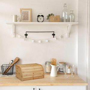 Produktbild für Brotkasten Relaxdays 10020230, Bambus