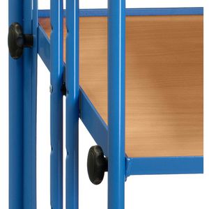 Produktbild für Eurokastenwagen Fetra 2895, mit Holzböden