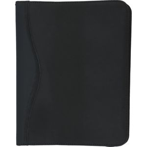 Produktbild für Schreibmappe Alassio 30070, Rondo, schwarz, Kunstleder