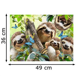 Produktbild für Puzzle Ravensburger 12000203, Faultier Selfie