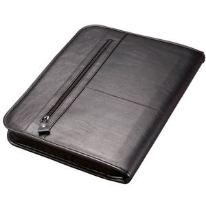 Produktbild für Schreibmappe Alassio 30014, Limone, schwarz, Echt Leder