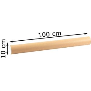 Produktbild für Versandhülse Böttcher-AG braun, Länge 1000mm