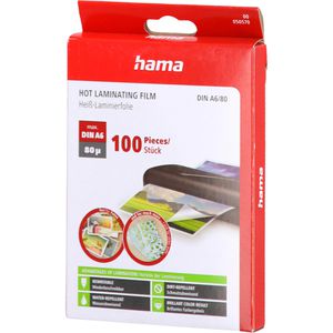 Produktbild für Laminierfolien Hama 00050570, DIN A6
