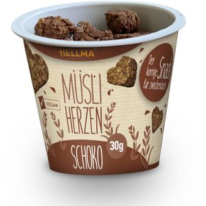 Produktbild für Müsli Hellma Müsli-Herzen to go, Schoko