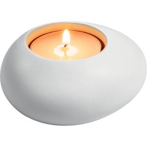 Produktbild für Teelichthalter Tescoma 906850.11, Fancy Home Stones, weiß