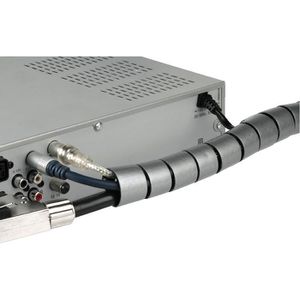 Produktbild für Kabelschlauch LogiLink KAB0013, grau