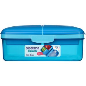 Produktbild für Lunchbox Sistema Lunch Slimline Quaddie Kunststoff