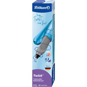 Produktbild für Tintenroller Pelikan Twist Frosted Blue 811279