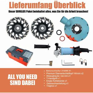 Produktbild für Betonschleifer FANZWORK HG0026