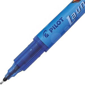 Produktbild für Wäschemarker Pilot Laundry-Tec, schnelltrocknend, schwarz