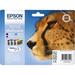 Produktbild für Tinte Epson C13T071540 Gepard, Multipack