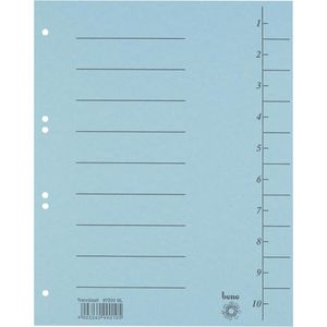 Produktbild für Trennblätter bene 97300BL, A4