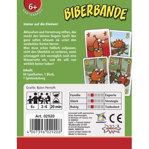 Produktbild für Kartenspiel Amigo 2920, Biberbande
