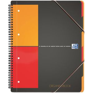 Produktbild für Collegeblock Oxford 100102777 Organiserbook, A4