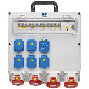Produktbild für CEE-Stromverteiler as-Schwabe Fixo, Wandverteiler, für außen