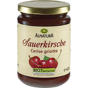 Alnatura Fruchtaufstrich Sauerkirsche, BIO, 55% Frucht, 420g