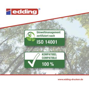 Produktbild für Tinte Edding EDD-338 für HP 932XL, CN053AE