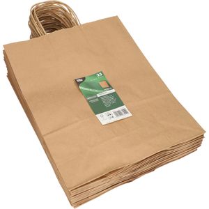 Produktbild für Papiertüten Papstar 88410, braun