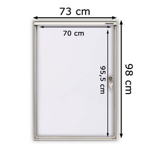 Produktbild für Schaukasten Franken FSA9, X-tra!Line, innen