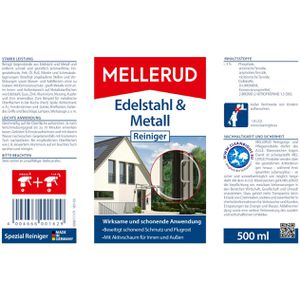 Produktbild für Edelstahlreiniger Mellerud Metall Reiniger