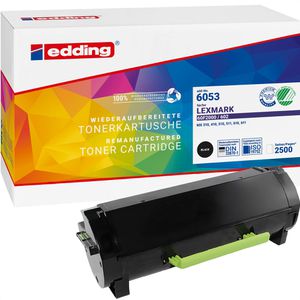 Produktbild für Toner Edding EDD-6053 für Lexmark 60F2000 Prebate