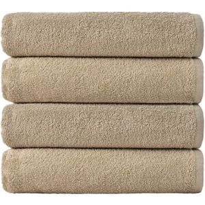 Handtuch NatureMark Frottier, sand-beige, 70 x 140 cm