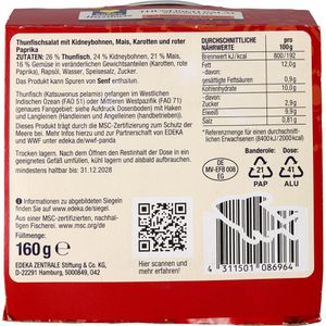 Produktbild für Fischkonserve Edeka Herzstücke Thunfischsalat
