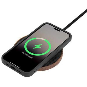 Produktbild für Handyhülle Woodcessories ECO724 Clear Case, schwarz/klar