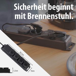 Produktbild für Steckdosenleiste Brennenstuhl 1159960 mit 2m Kabel
