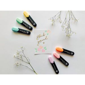 Produktbild für Textmarker Schneider Job Pastell, 8 Stück