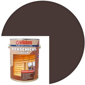 Wilckens Holzlasur Dickschichtlasur, 2,5l, außen, palisander