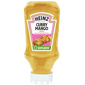 Produktbild für Grillsauce Heinz Curry Mango, fruchtig und würzig