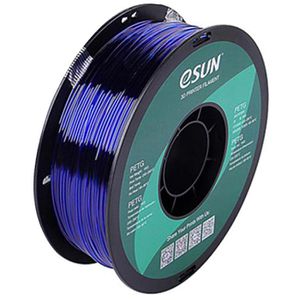 Produktbild für Filament eSUN PETG, blau transparent