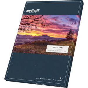 Produktbild für Fotopapier mediaJET PMC 260FD, für Inkjet, A3