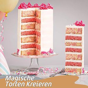 Produktbild für Tortenring 4smile Premium, backofenfest, aus Edelstahl