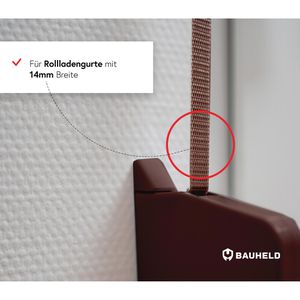 Produktbild für Gurtwickler Bauheld mit Lochabstand 153mm