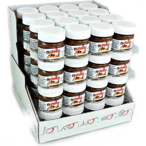 nutella Schokocreme Nussnougatcreme, je 25g (1,6kg), 64 Minigläser