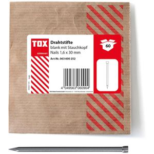 Nägel Tox 063600252, 1,6 x 30mm