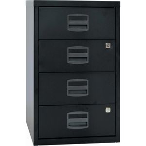 Standcontainer Bisley-Home PFA4S, schwarz